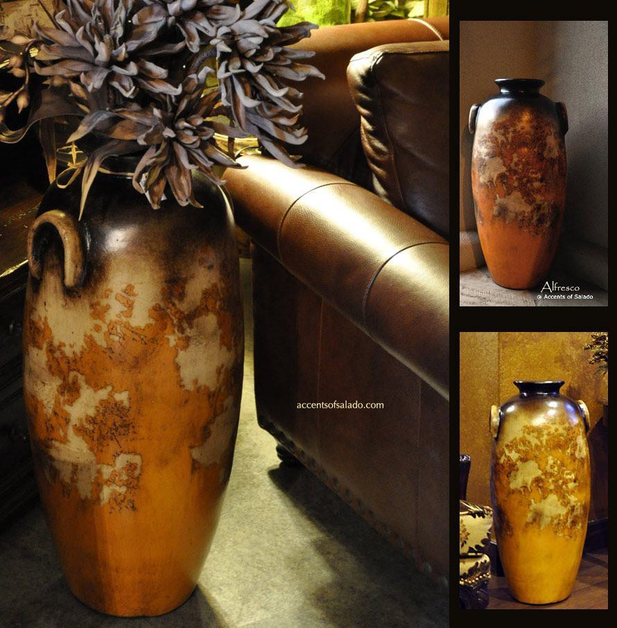 Tall Floor Vases Ideal For Hacienda Southwest Style Homes regarding sizing 890 X 906