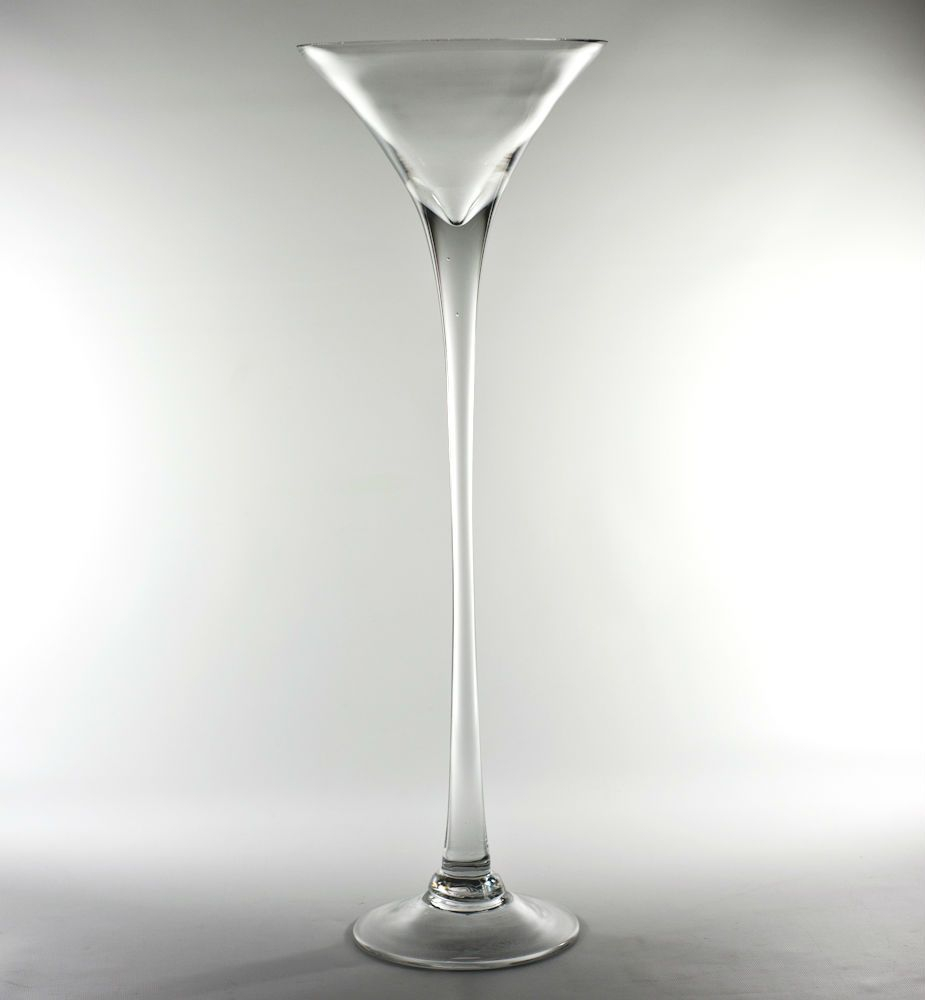 Tall Glass Martini Vase Tall Glass Vases Glass Flower within proportions 925 X 1000