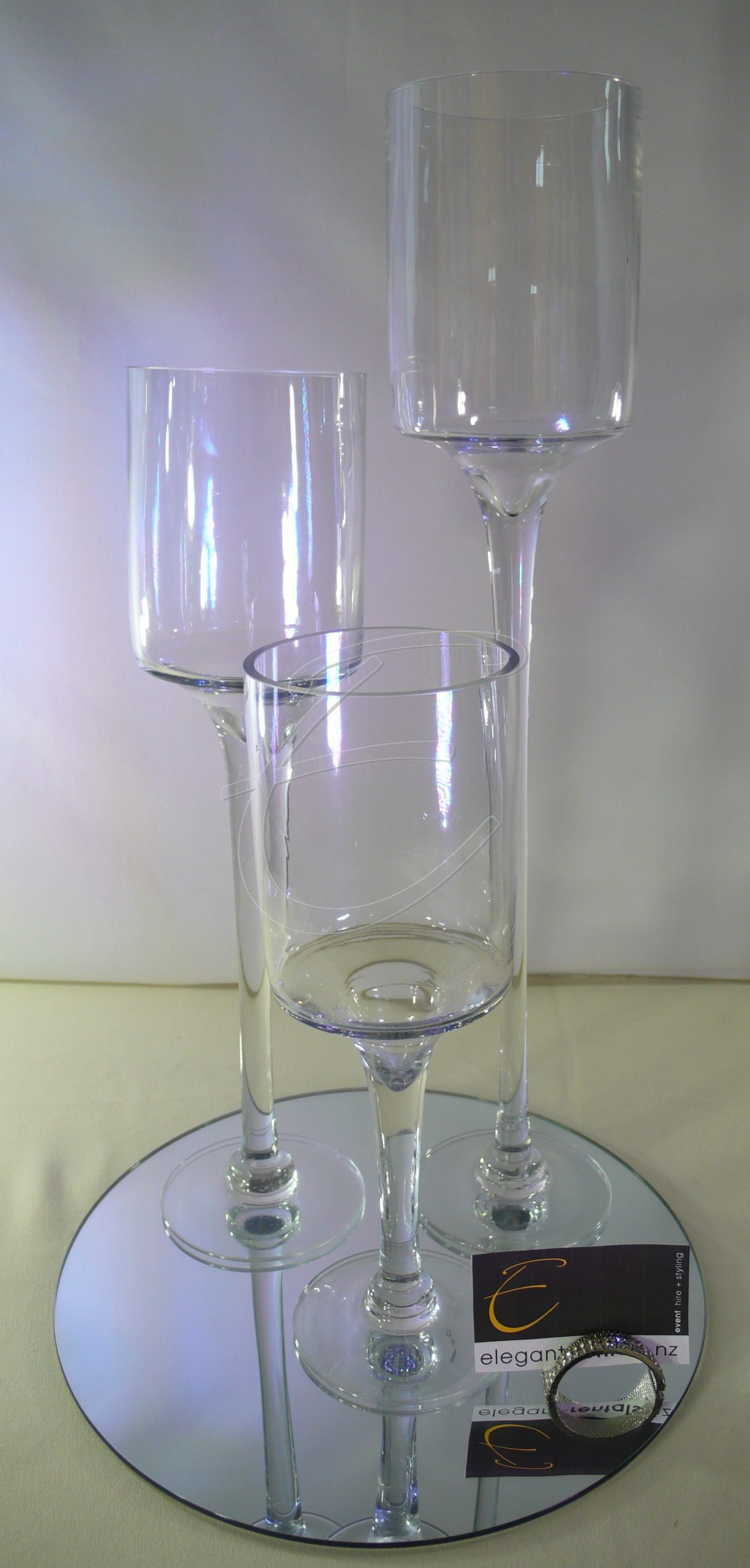 Tall Stem Cylinder Vase Set within size 1945 X 4065