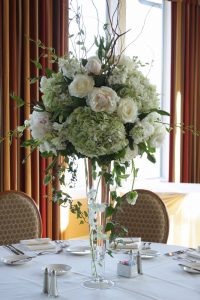 Tall White Flower Wedding Centerpieces Tall Wedding with measurements 1067 X 1600