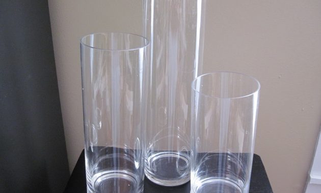 Tall Wide Cylinder Glass Vases Royals Courage Concepts regarding dimensions 1552 X 1171