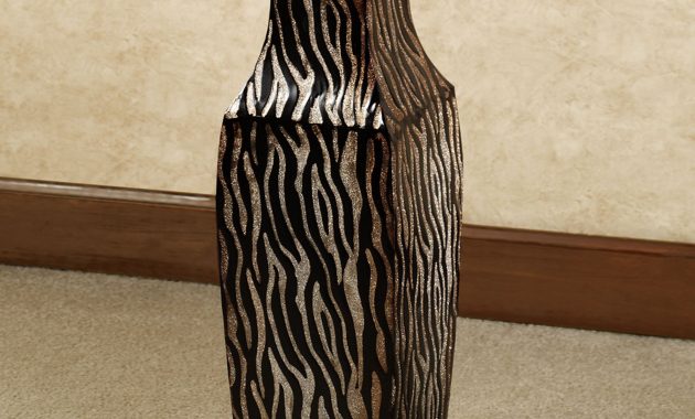 Tanzi Zebra Print Floor Vase African Home Decor Safari for dimensions 2000 X 2000