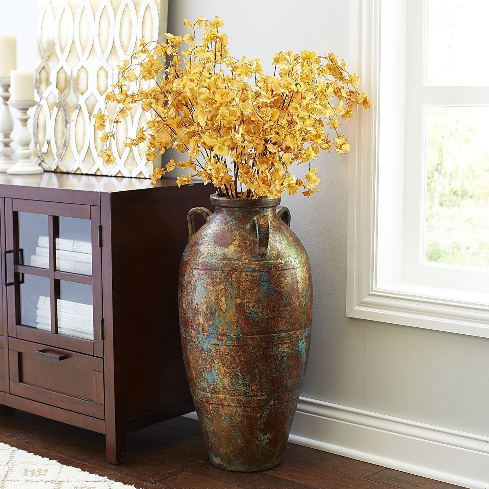 Terracotta Floor Vase Floor Vase Decor Large Floor Vase pertaining to proportions 1600 X 1600