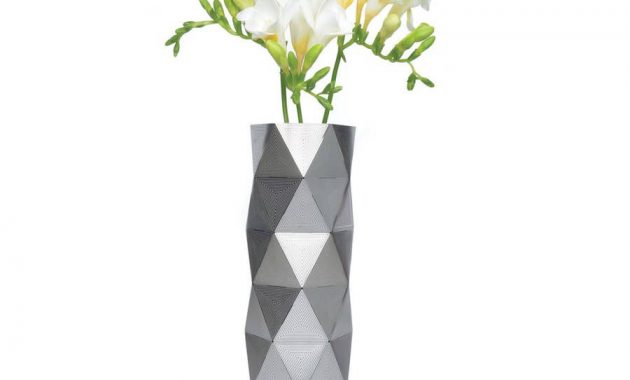 This Geometric Vase Are A Trio Of Multi Faceted Vases Made throughout proportions 900 X 900