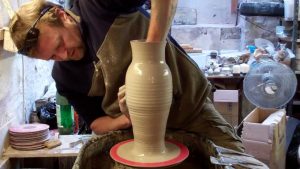 Throwing Making A 7lb Clay Tall Vase On The Wheel intended for sizing 1280 X 720