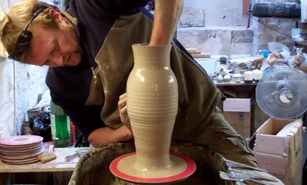 Throwing Making A 7lb Clay Tall Vase On The Wheel intended for sizing 1280 X 720