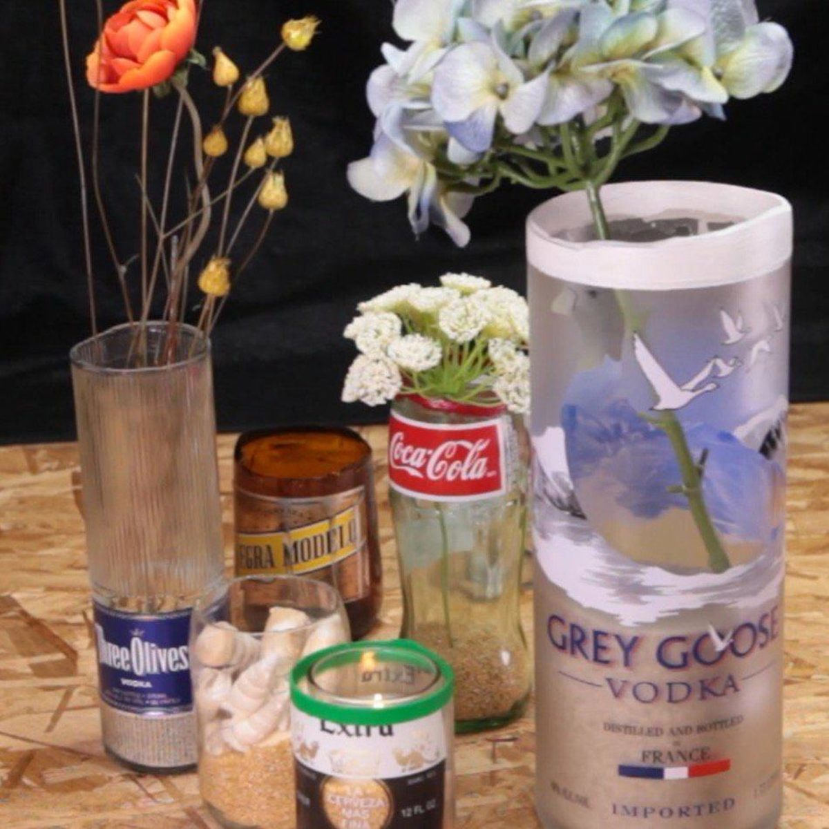 Turn Any Glass Bottle Into A Diy Flower Vase Diy Projects intended for dimensions 1200 X 1200