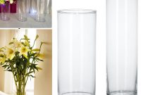 Us 1632 49 Offacrylic Cylinder Vase Clear Round Plastic Wedding Table Flower Stander Road Lead Wedding Centerpiece Event Party Decorationacrylic with proportions 1000 X 1000