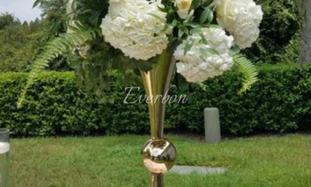 Us 3200 Wedding Decoration Table Centerpiece Vases Metal Flower Vase Gold Silver Trumpet Vase Anniversary Ceremony Party Decor Suppliesparty Diy throughout measurements 1000 X 1249