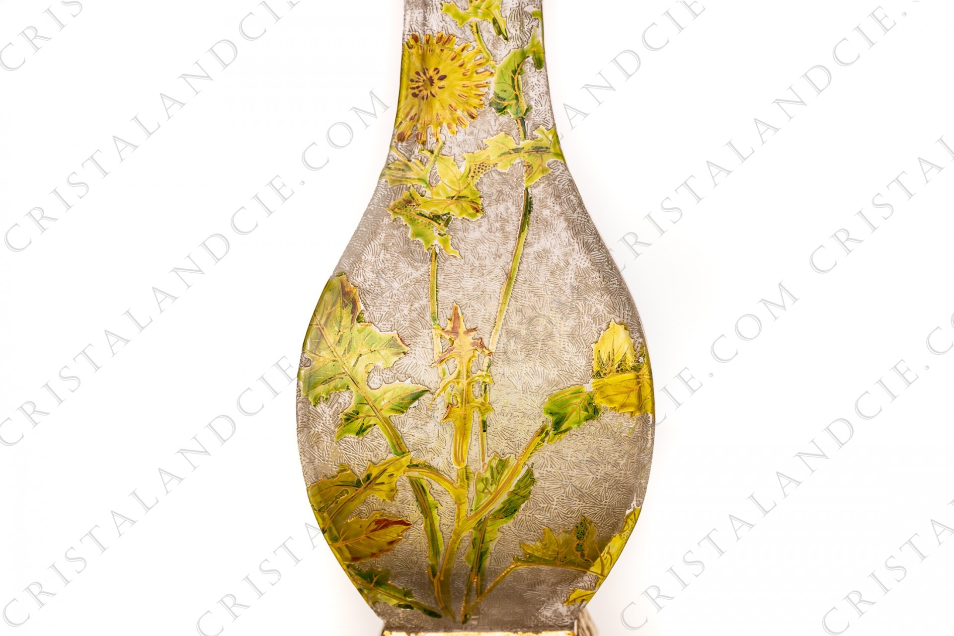 Vase Art Nouveau With Leontodon Baccarat 1142 In with size 1920 X 1280