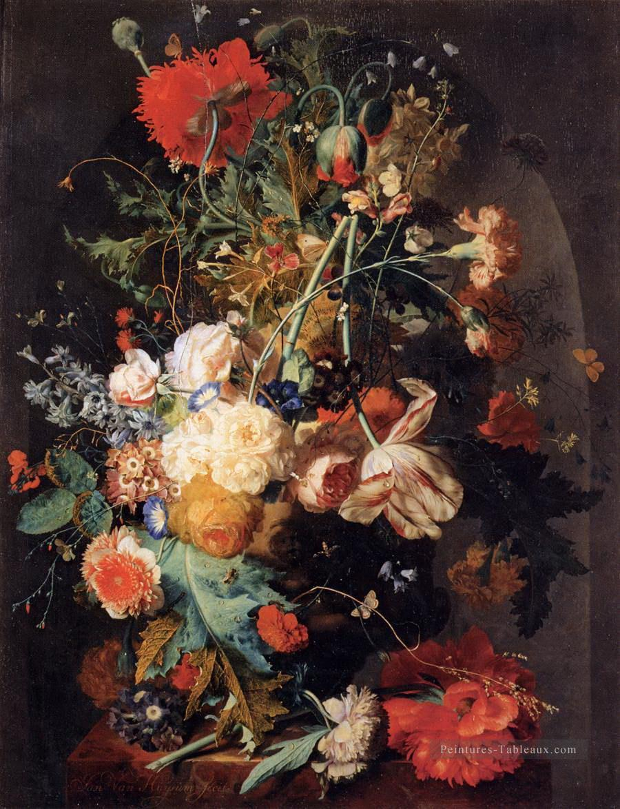 Vase De Fleurs Dans Une Niche 2 Jan Van Huysum Peinture with proportions 900 X 1174