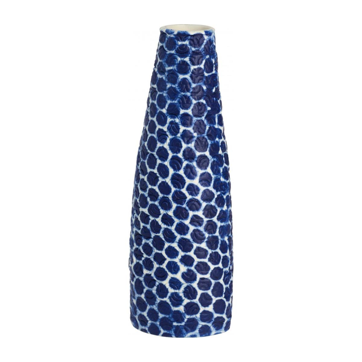 Vase En Grs Avec Motif Mosaque Bleu throughout size 1200 X 1200