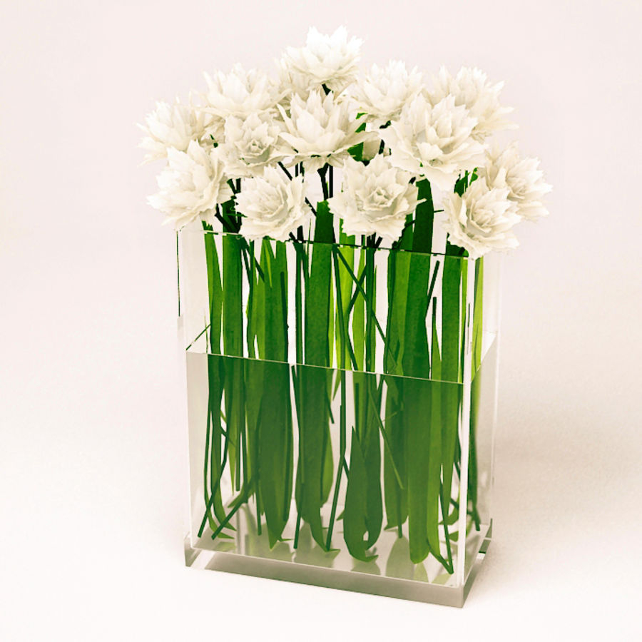 Vase Fleurs Blanches Modle 3d 9 Max Free3d with regard to measurements 900 X 900