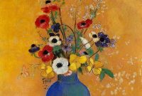 Vase Of Flowers 4 Art Flower Art Odilon Redon with proportions 872 X 1117