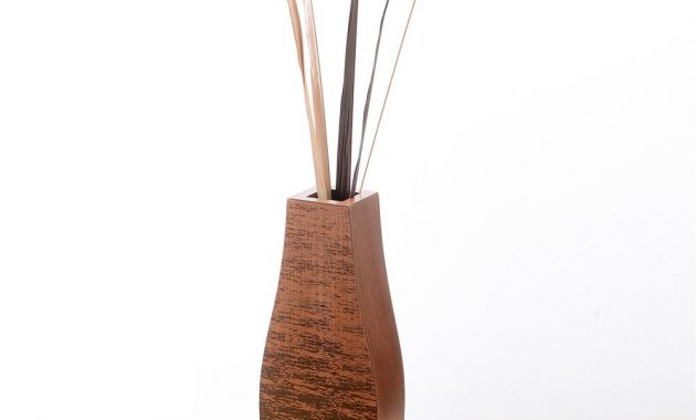 Villacera 24 In Mango Wood Bottle Floor Vase With Rustic for measurements 1000 X 1000