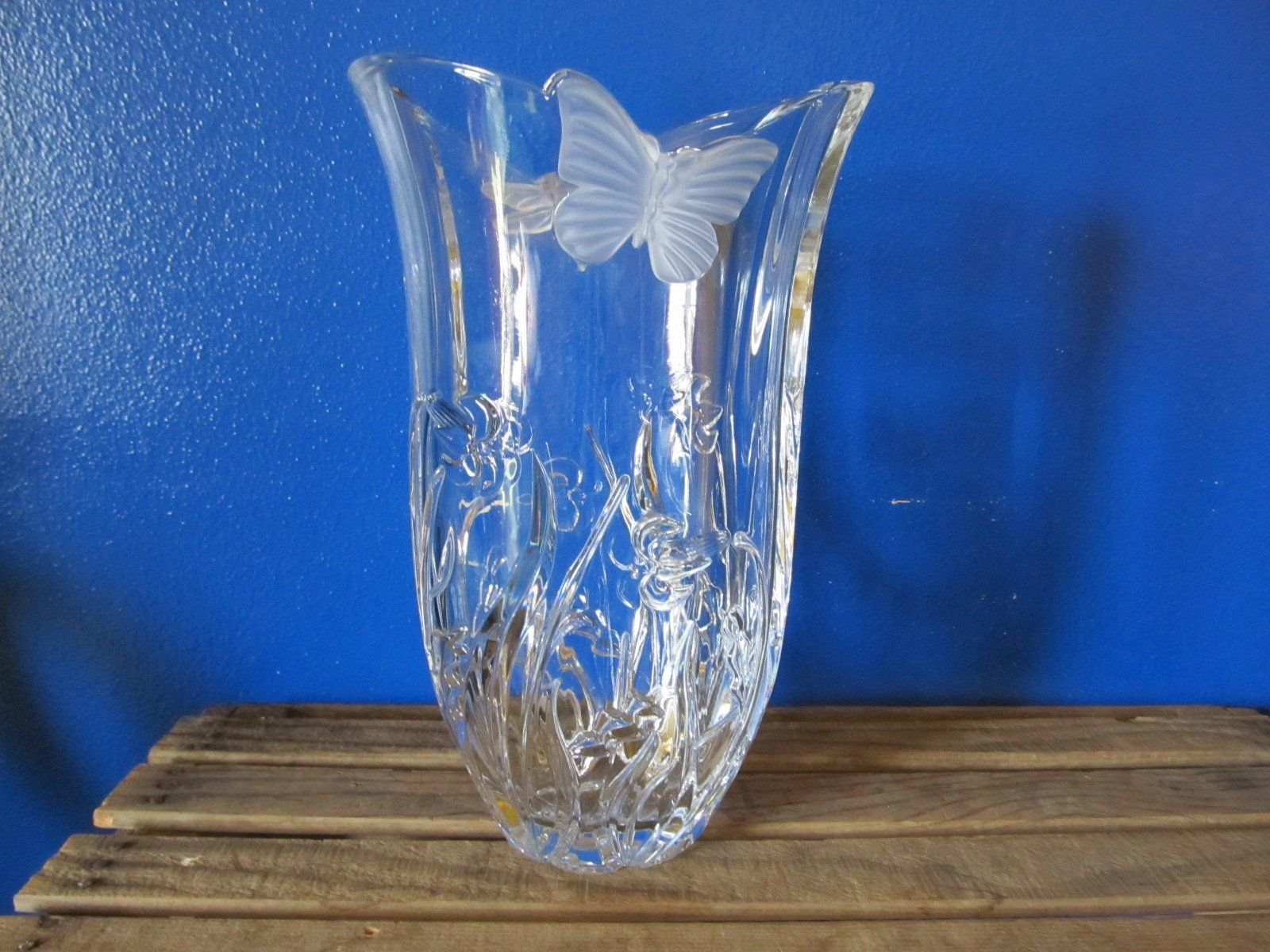 Vintage Shannon Designs Of Ireland 24 Lead Crystal Vase intended for proportions 1600 X 1200