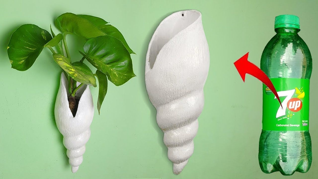 Wall Hanging Flower Vase With Plastic Bottle Wall for sizing 1280 X 720