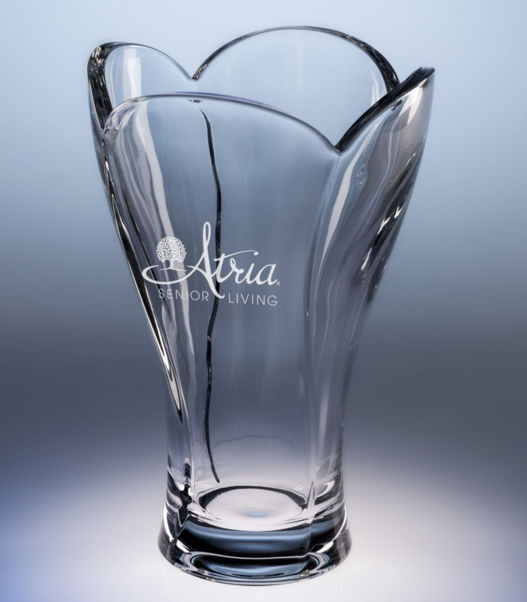 Warm Words Of Appreciation Make This Heavy Crystal Vase A throughout measurements 1050 X 1200