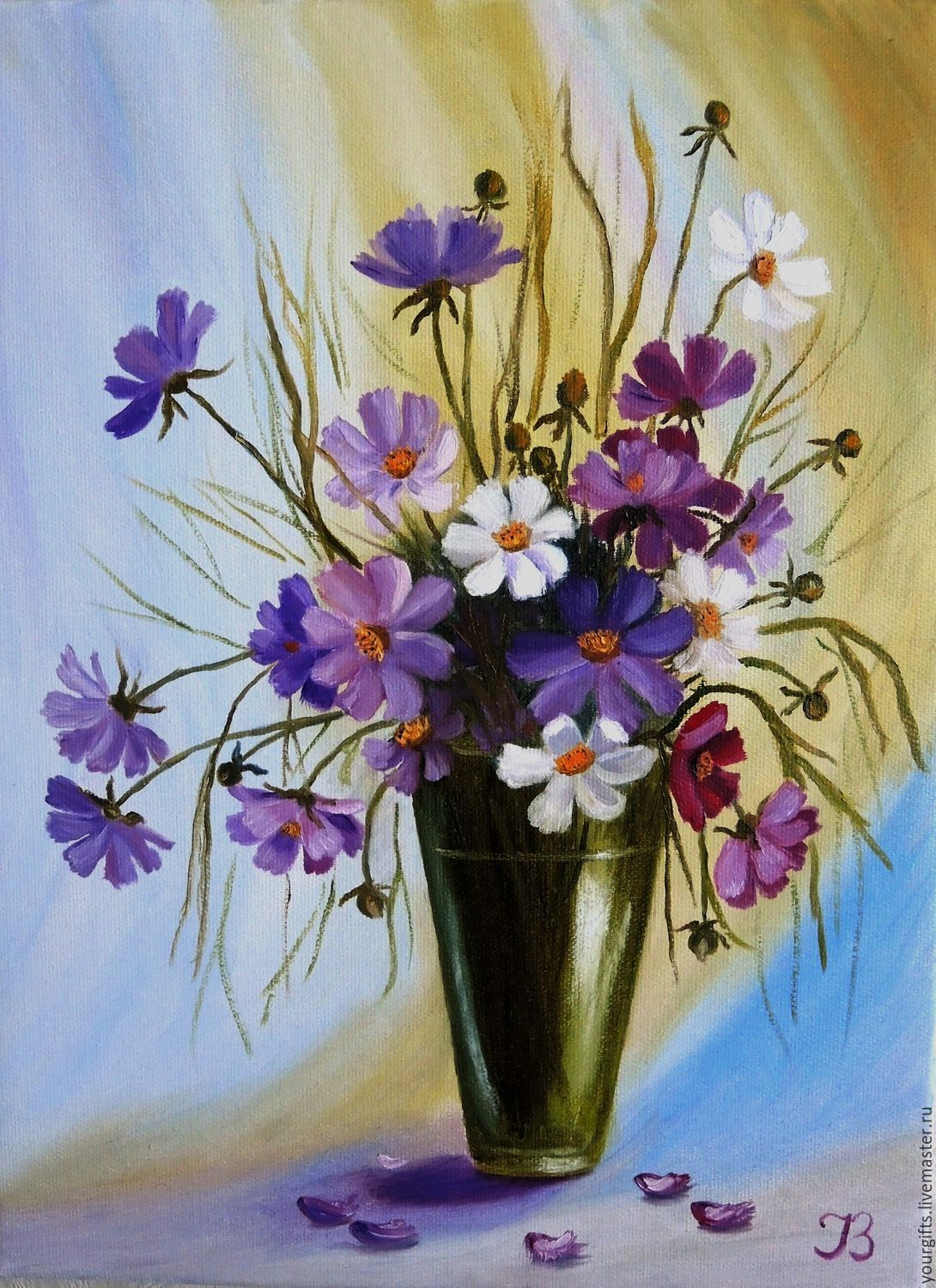 Watercolor Paintings Of Flowers In Vases At Paintingvalley for proportions 1090 X 1500