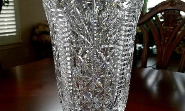 Waterford Crystal Dublin Doors 13 Vase Very Beautiful Nib Msrp 960 for size 1046 X 1600