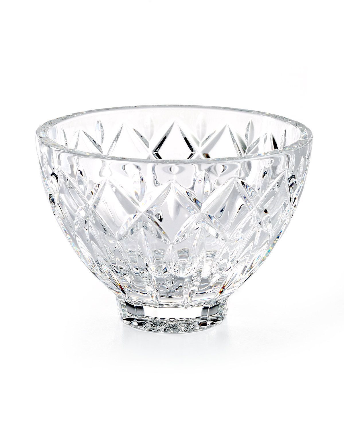 Waterford Crystal Welcome Bowl Bowls Vases Macys intended for proportions 1200 X 1467