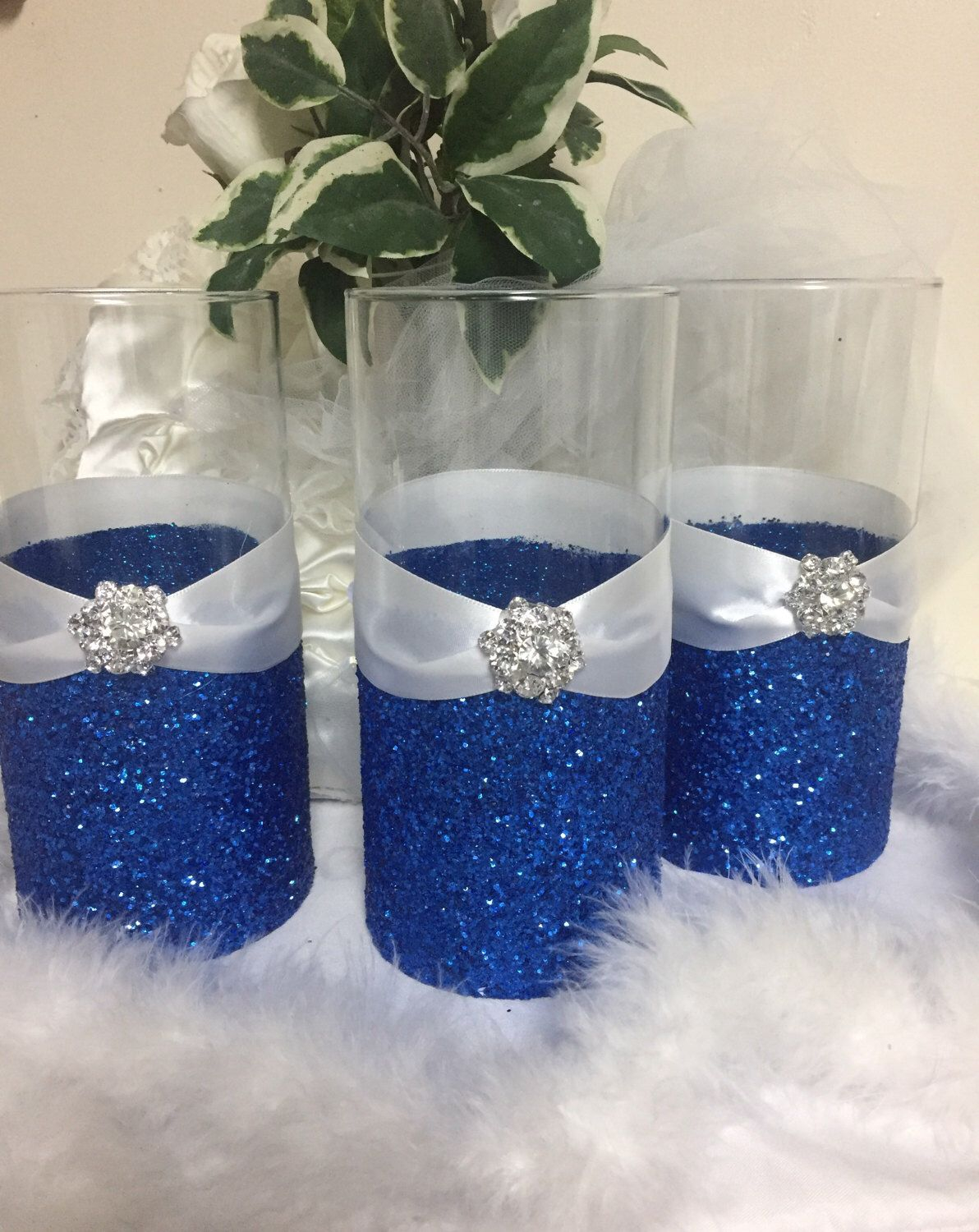 Wedding Centerpiece Glitter Vase Bridal Bouquet Holder with sizing 1192 X 1500