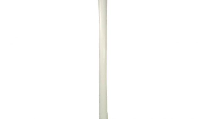 White Glass Tall Lily Vase Confetticouk for dimensions 1000 X 1000