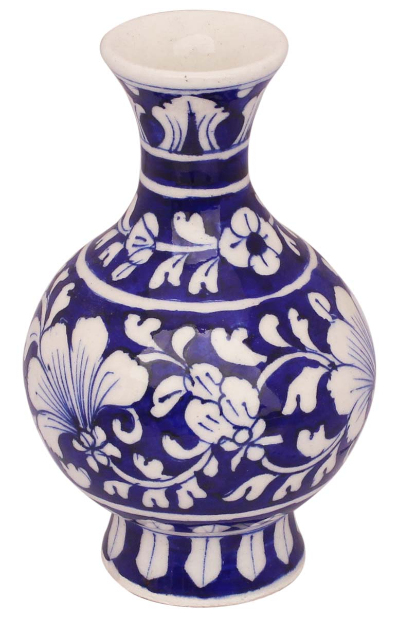 Wholesale 6 Handmade Blue Ceramic Bud Flower Vase Bulk regarding dimensions 774 X 1200