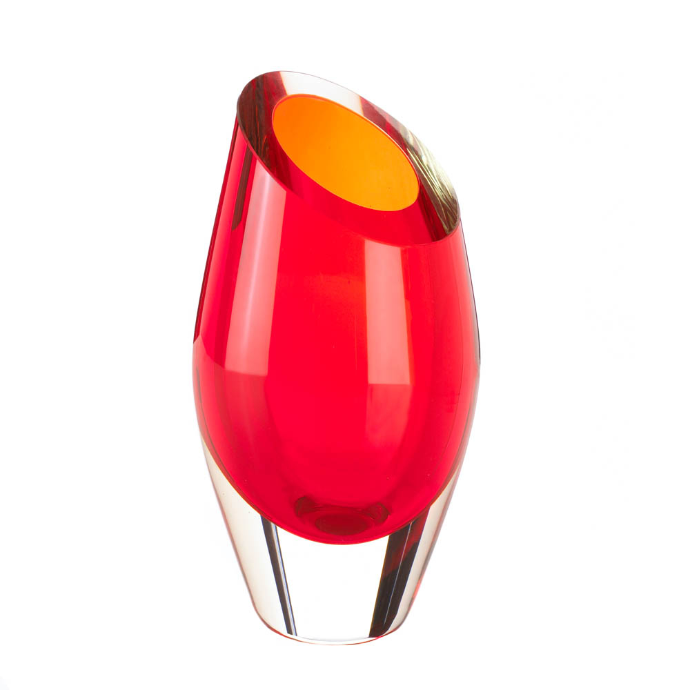 Wholesale Red Cut Glass Vase intended for dimensions 1000 X 1000