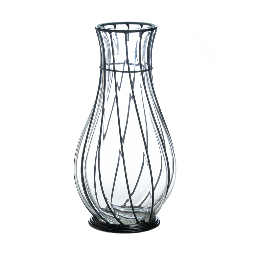 Wholesale Short Glass And Metal Vase with regard to proportions 1000 X 1000