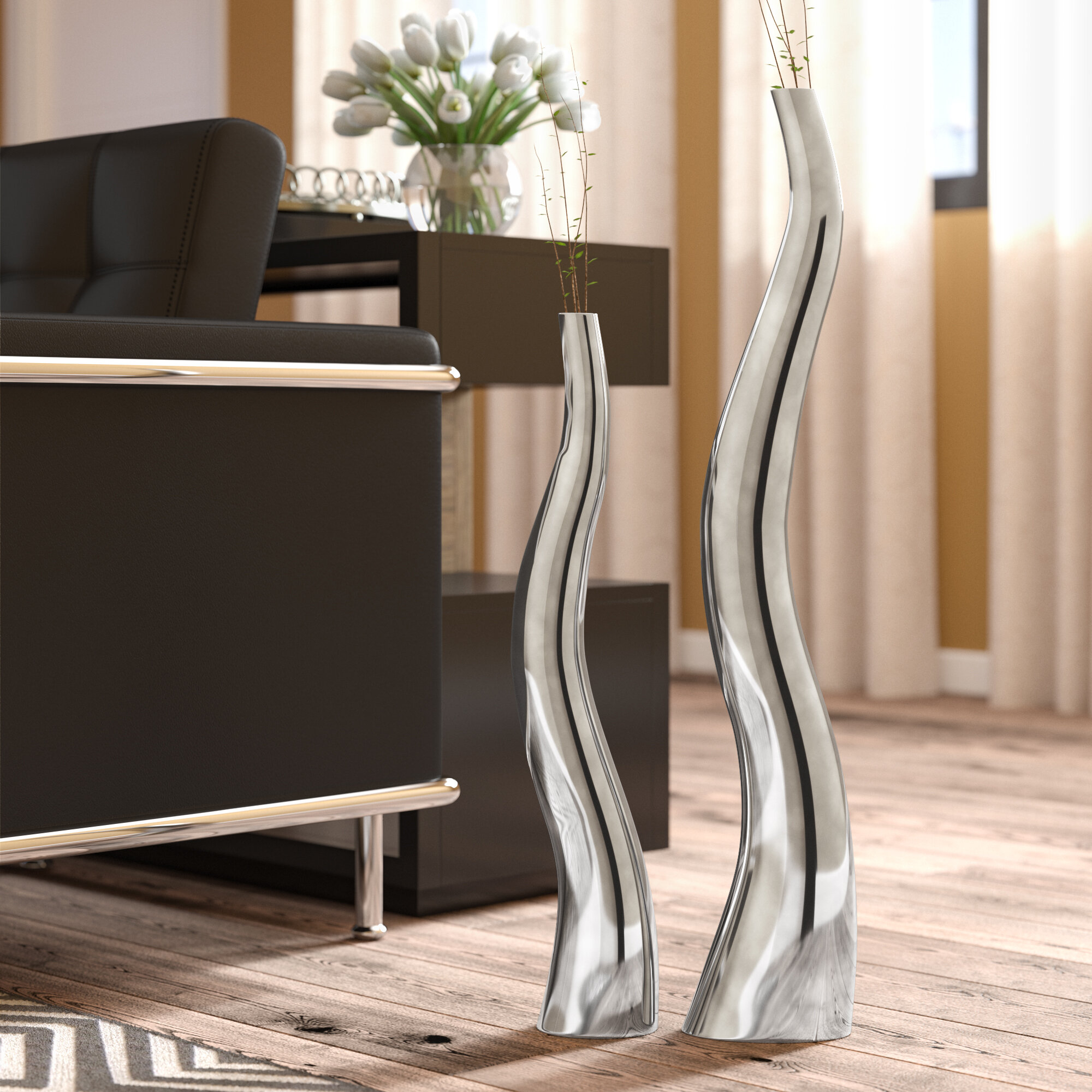 Wiggly Tall Floor Vase inside measurements 2000 X 2000