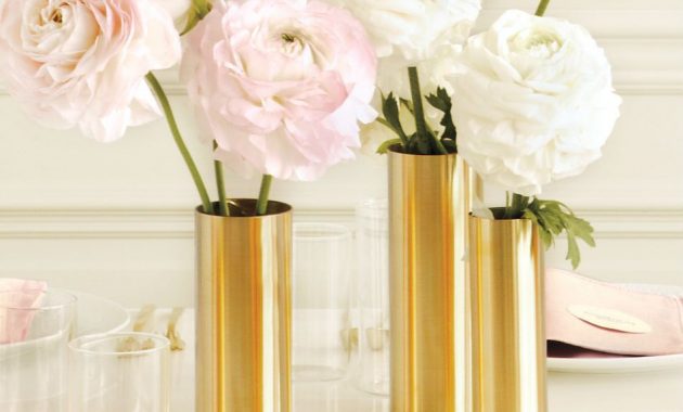 Wrap Inexpensive Metal Sheets Around Plain Glass Vases To throughout measurements 950 X 1187