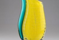 Yellow Glass Art Vase Awards In 2020 Crystal Vase Glass pertaining to sizing 1206 X 1800