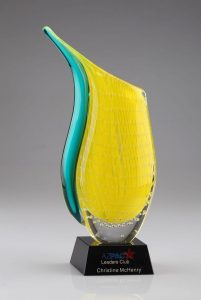 Yellow Glass Art Vase Awards In 2020 Crystal Vase Glass pertaining to sizing 1206 X 1800